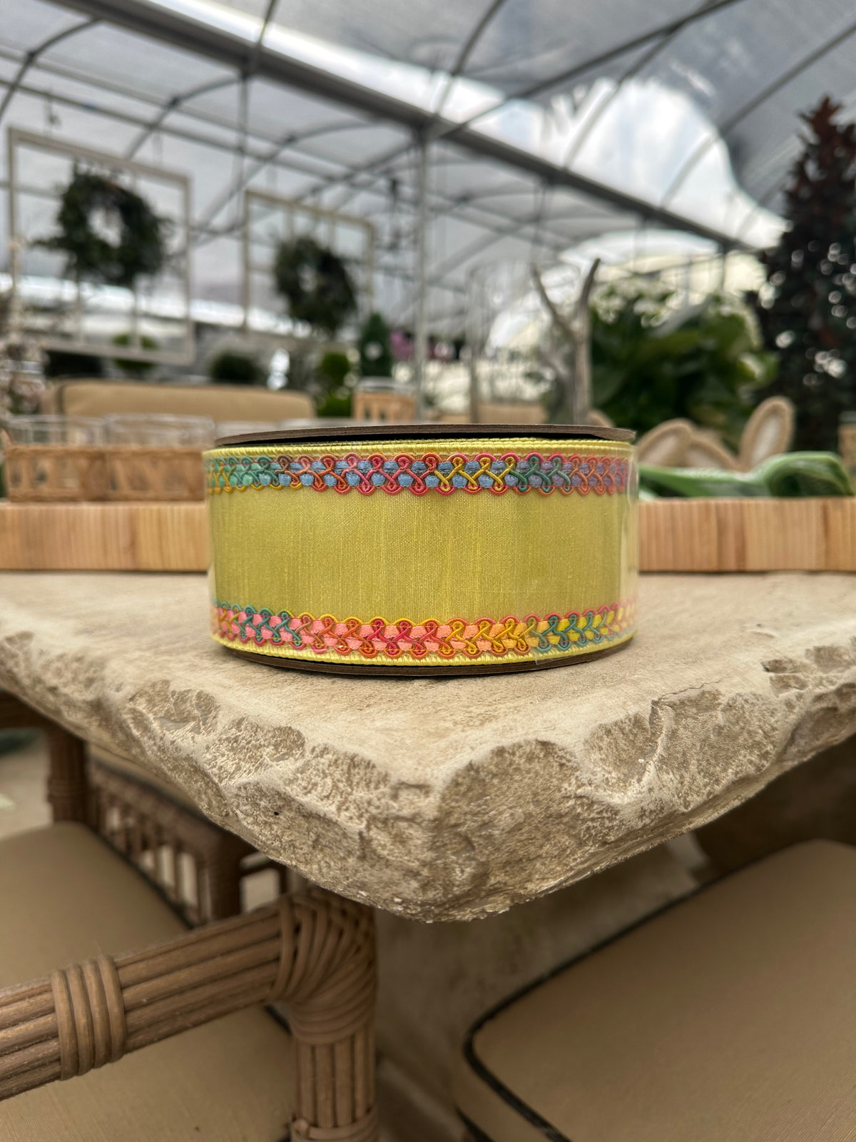 YELLOW BRIGHT MIX RIBBON