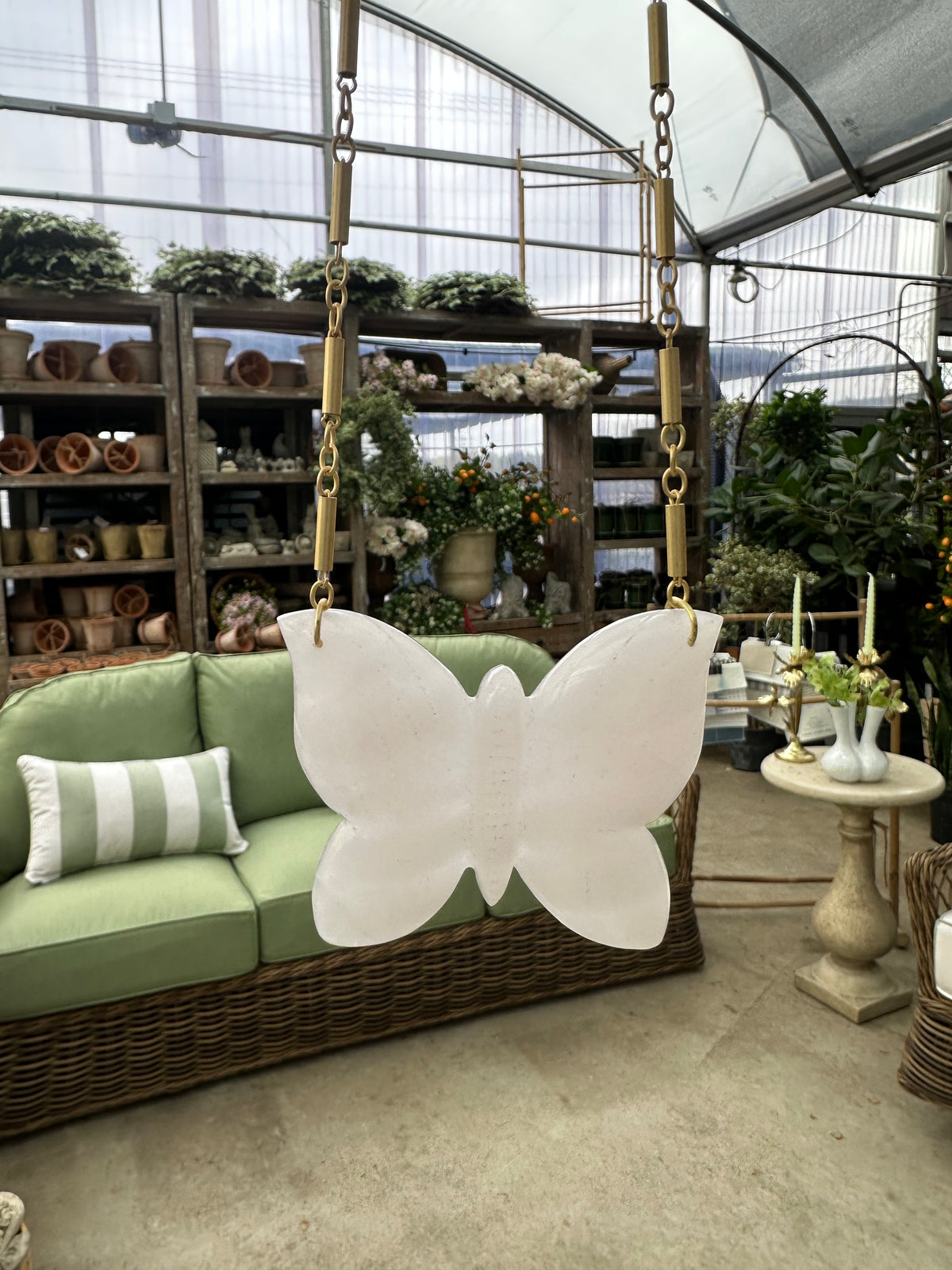 CARVED BUTTERFLY NECKLACE