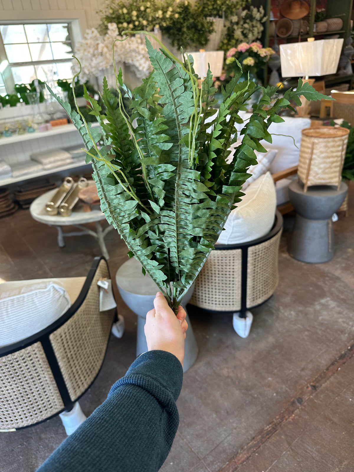 UV FAUX ESTATE BOSTON FERN