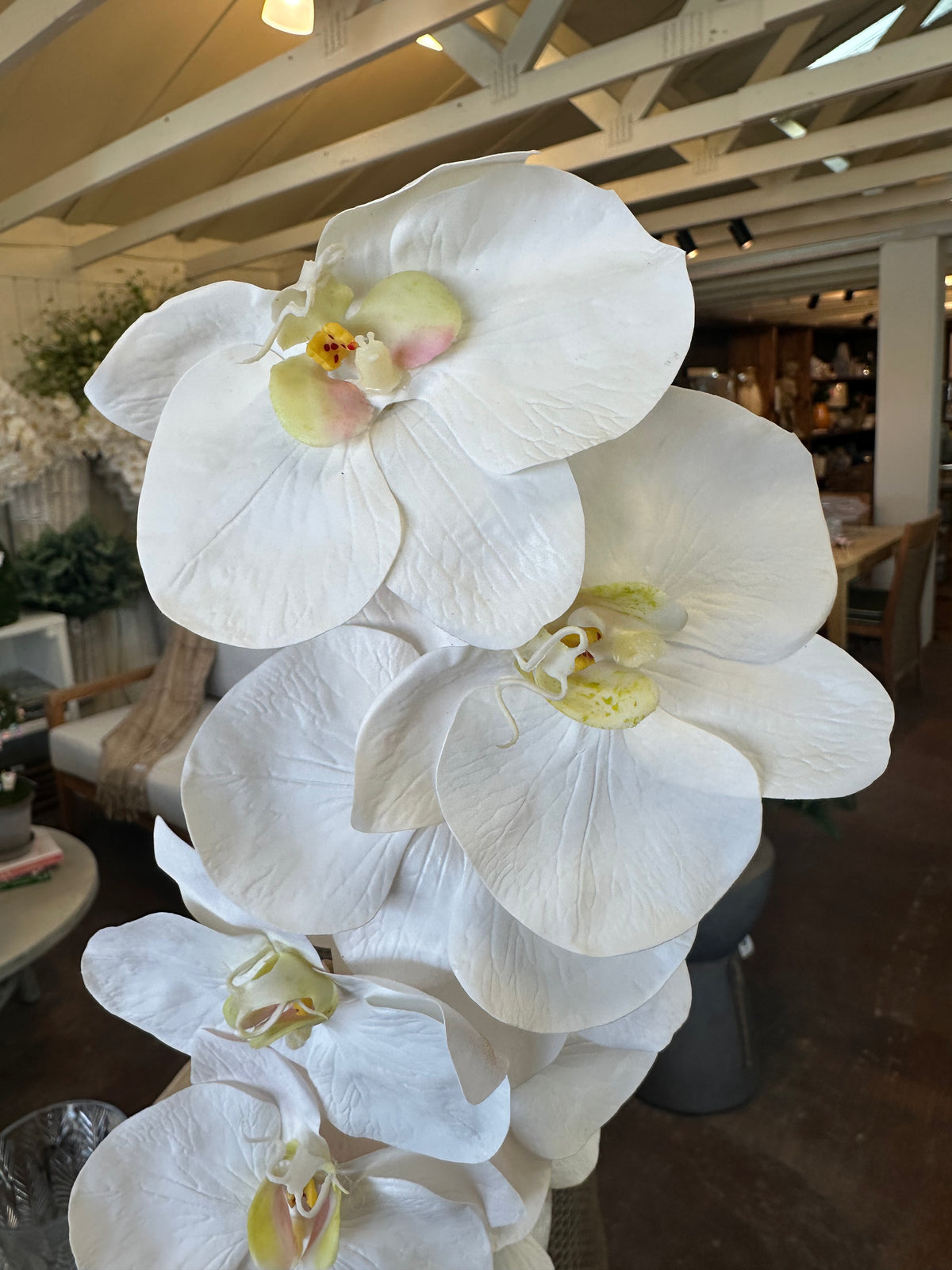 37.5" FAUX ORCHID STEM