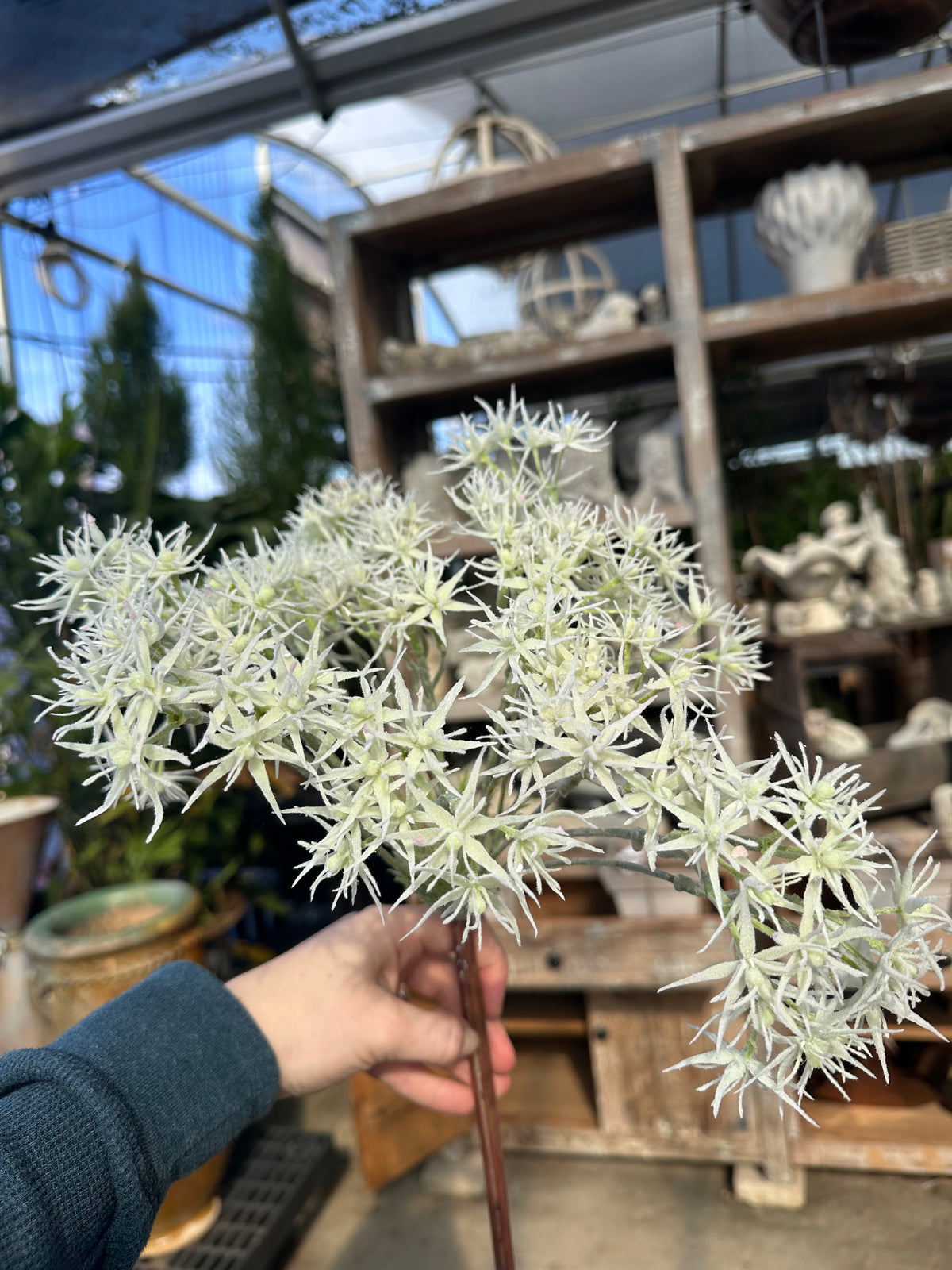 FAUX GRAND ALLIUM STEM