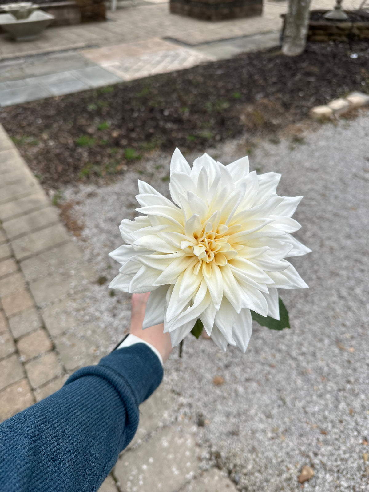 FAUX DAHLIA STEMS