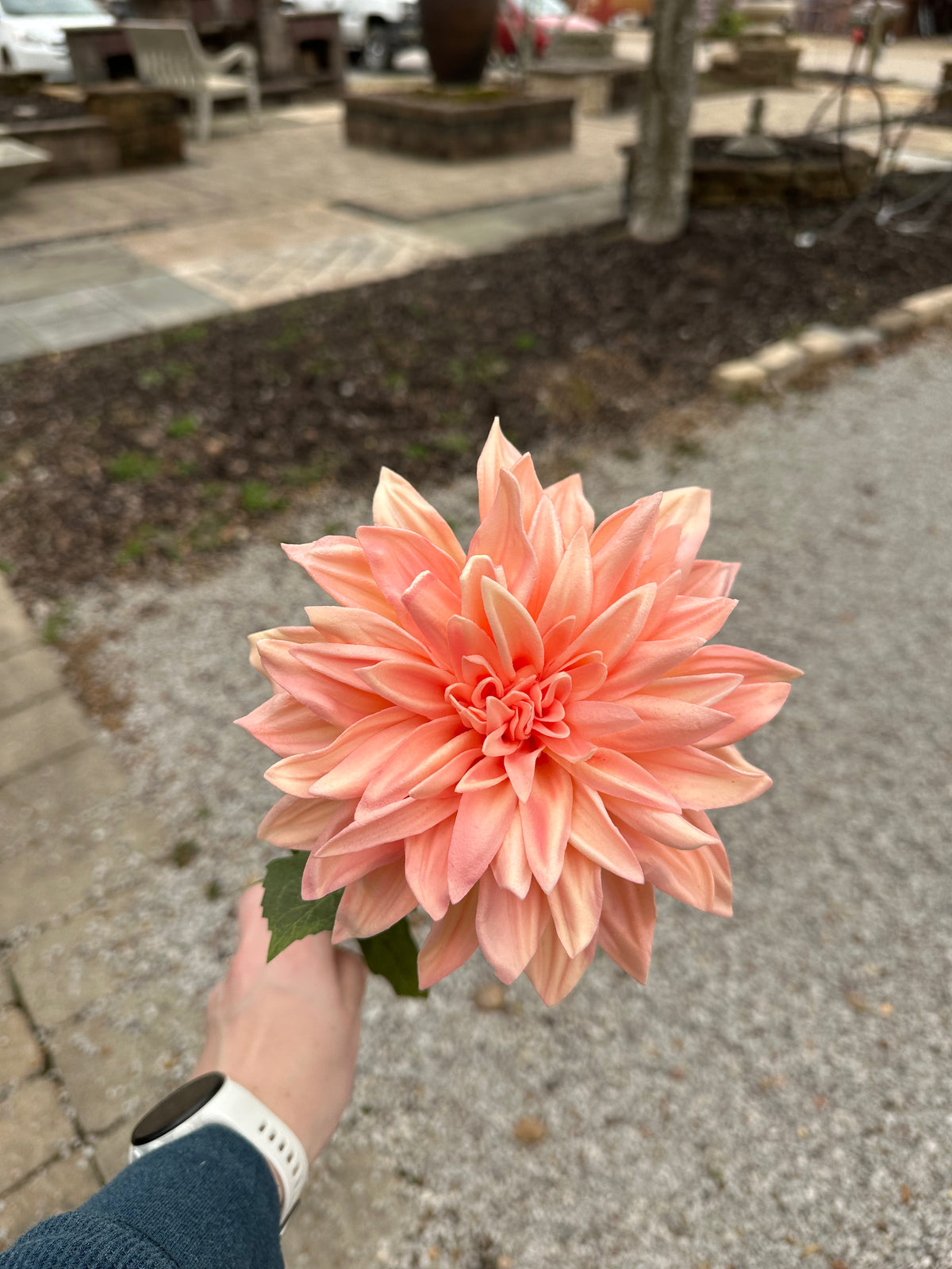 FAUX DAHLIA STEMS