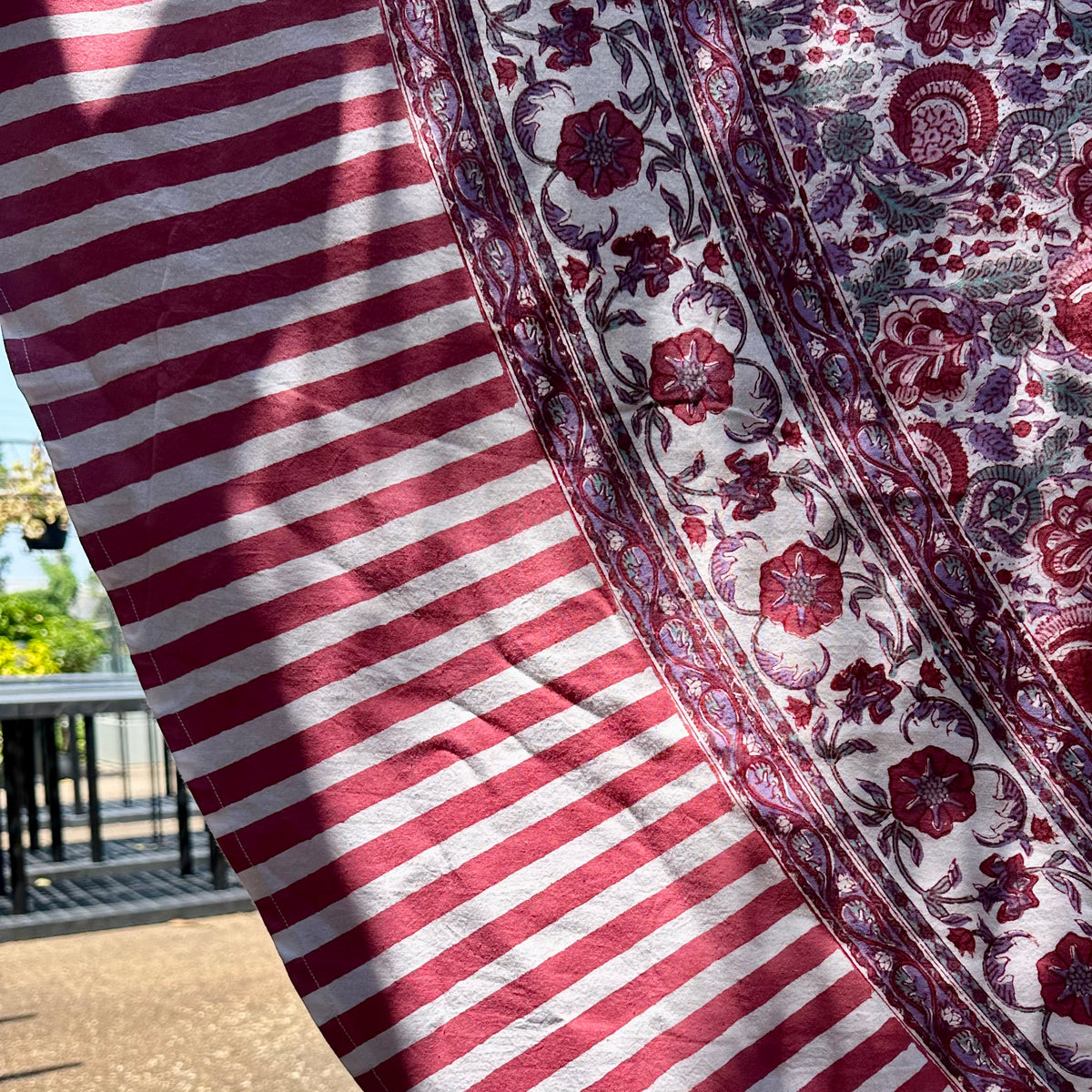 Bohemian Floral Dusty Rose Tablecloth