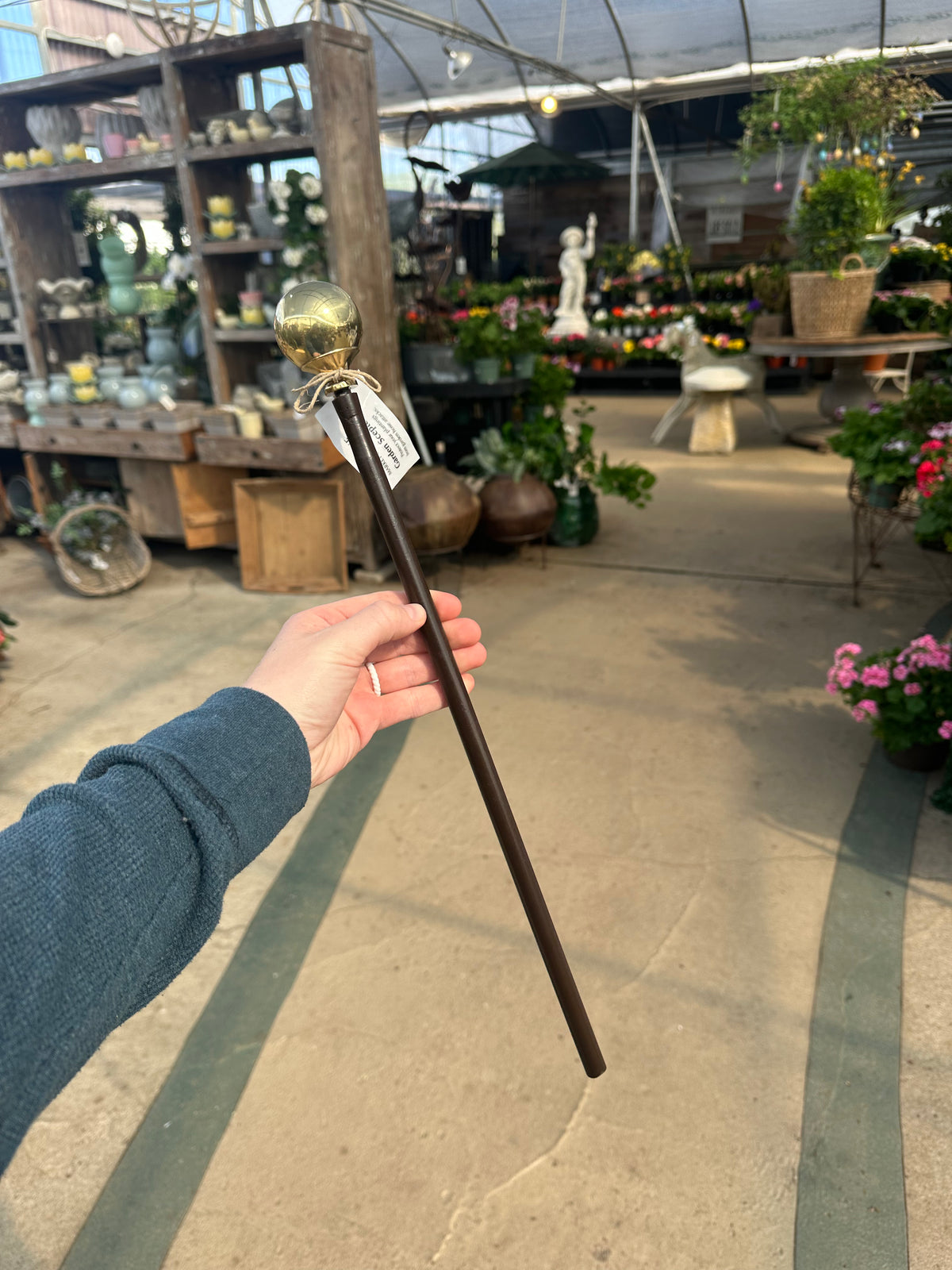 GARDEN HOSE STAKE