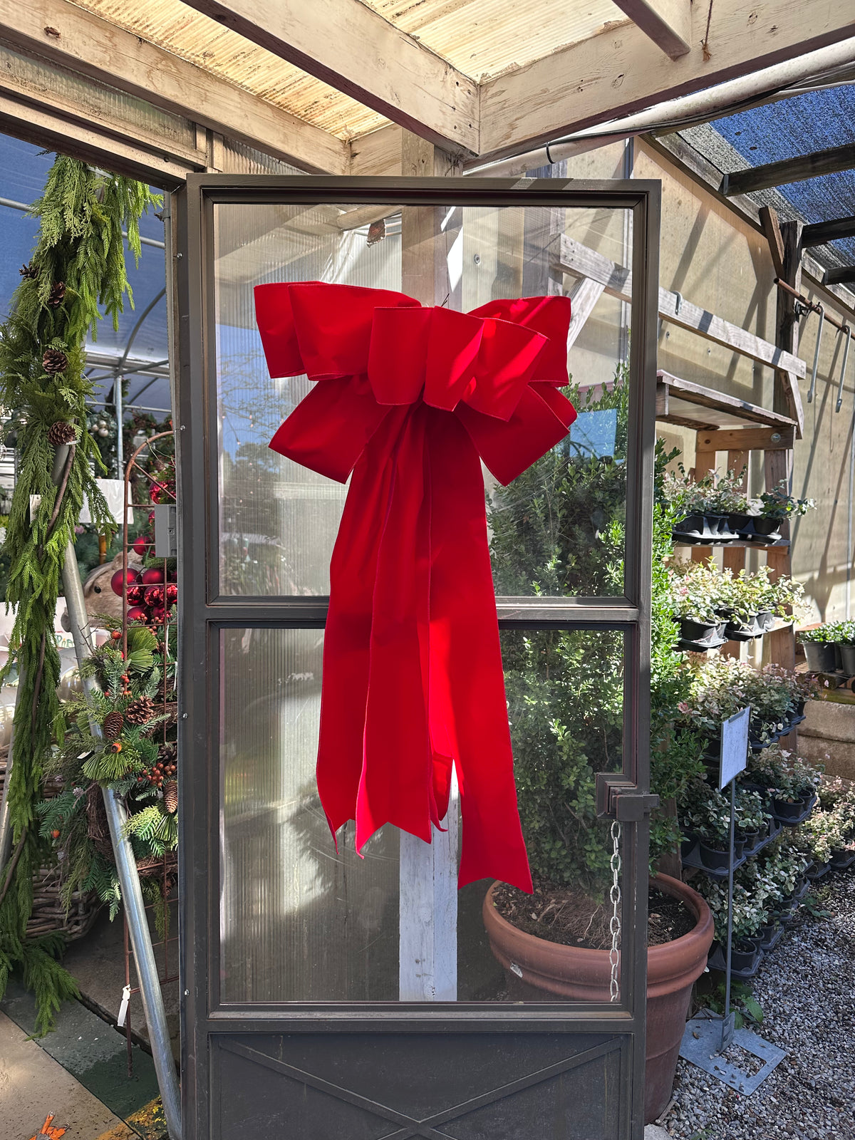 6"X50 YDS WEATHER RESISTANT RED RIBBON