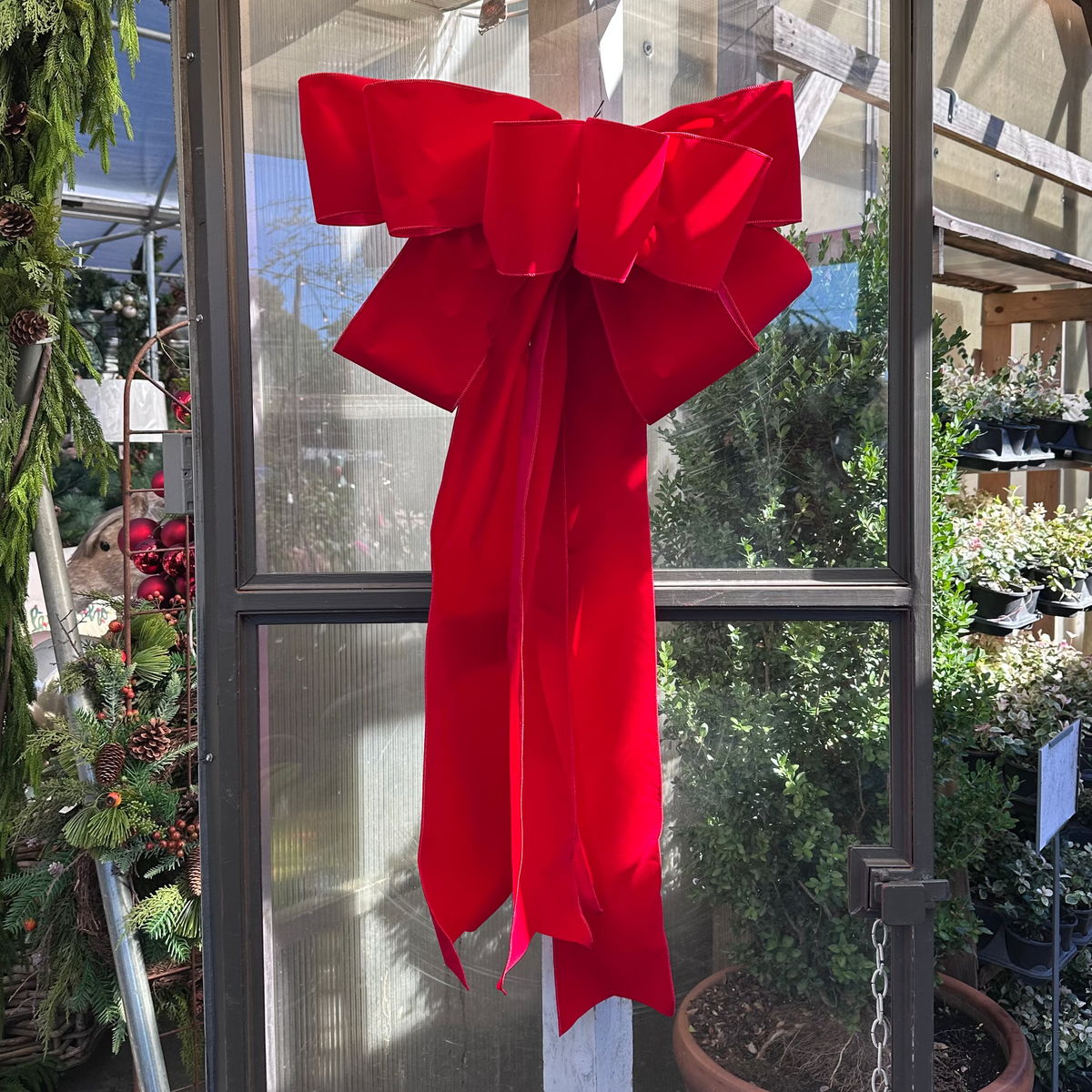 6"X50 YDS WEATHER RESISTANT RED RIBBON