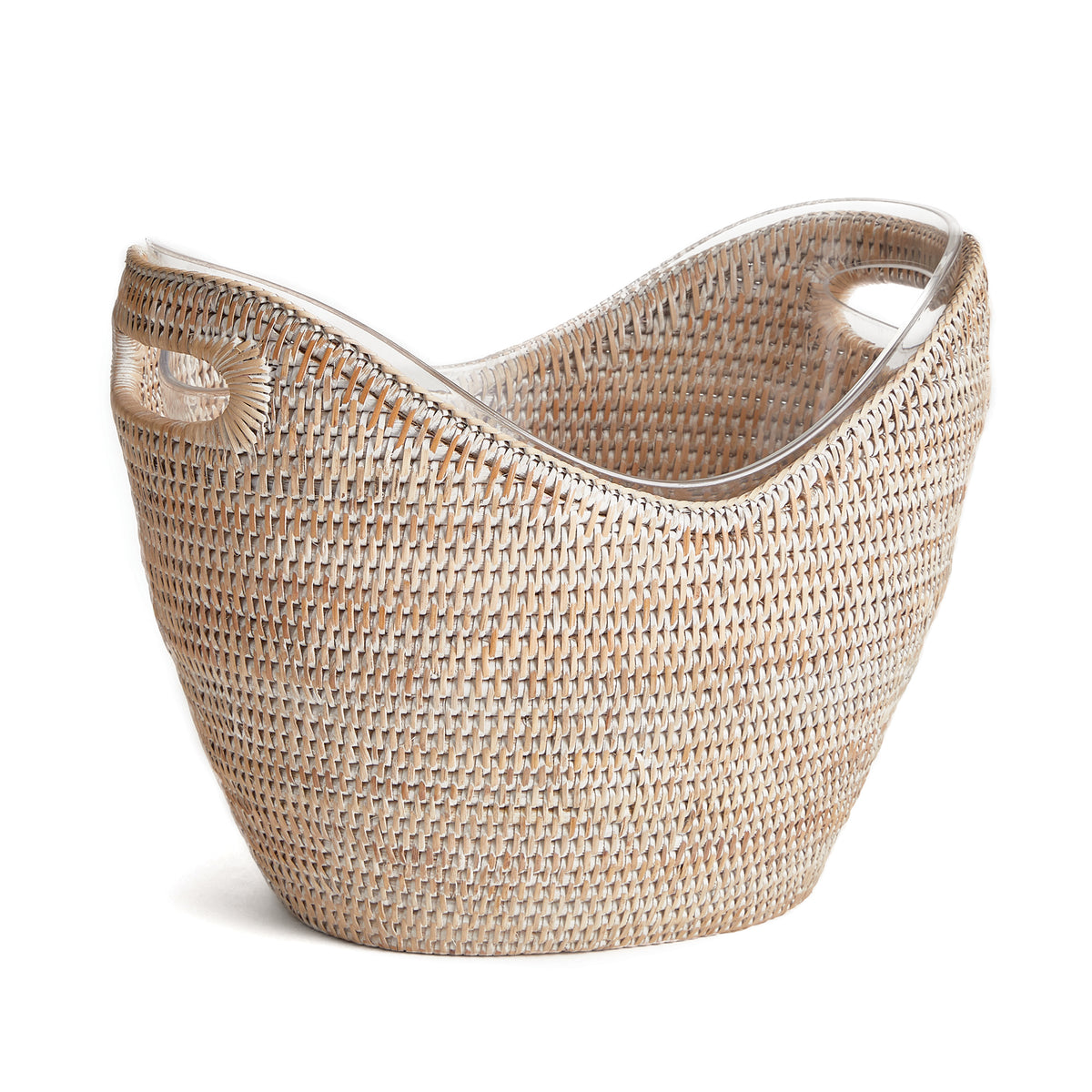 BURMA RATTAN BEVERAGE TUB - LARGE