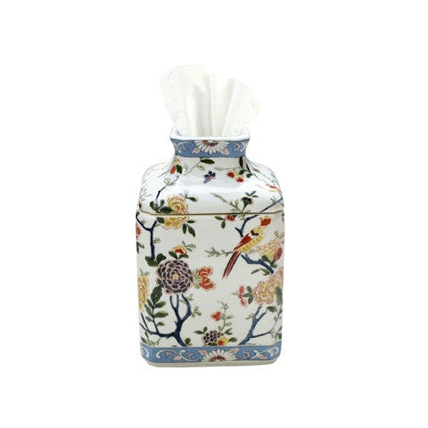 FRENCH PORCELAIN TISSUE HOLDER