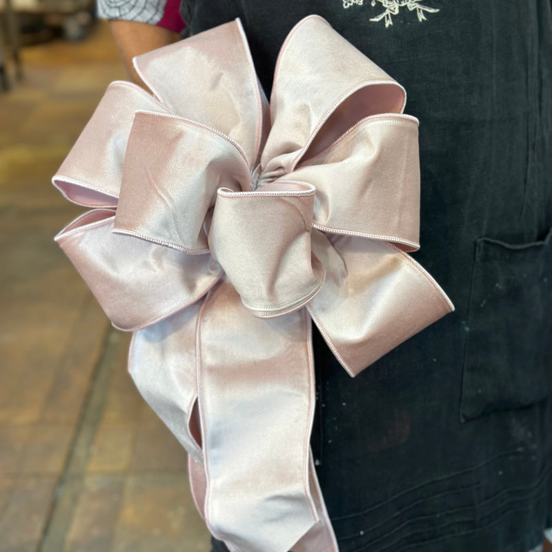 Pink Wreath Bow