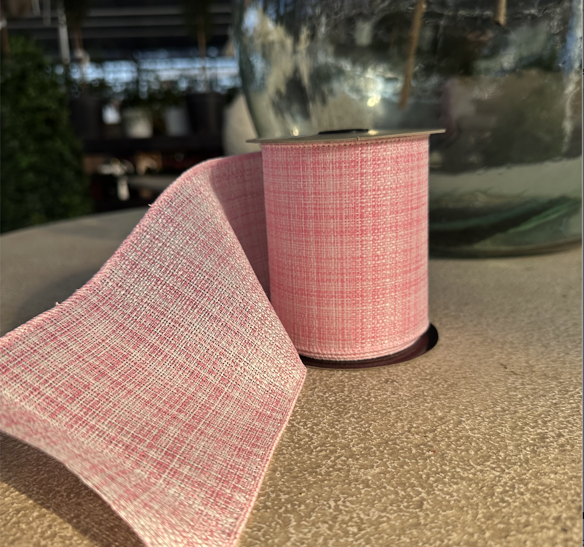 PINK LINEN MOORLAND RIBBON