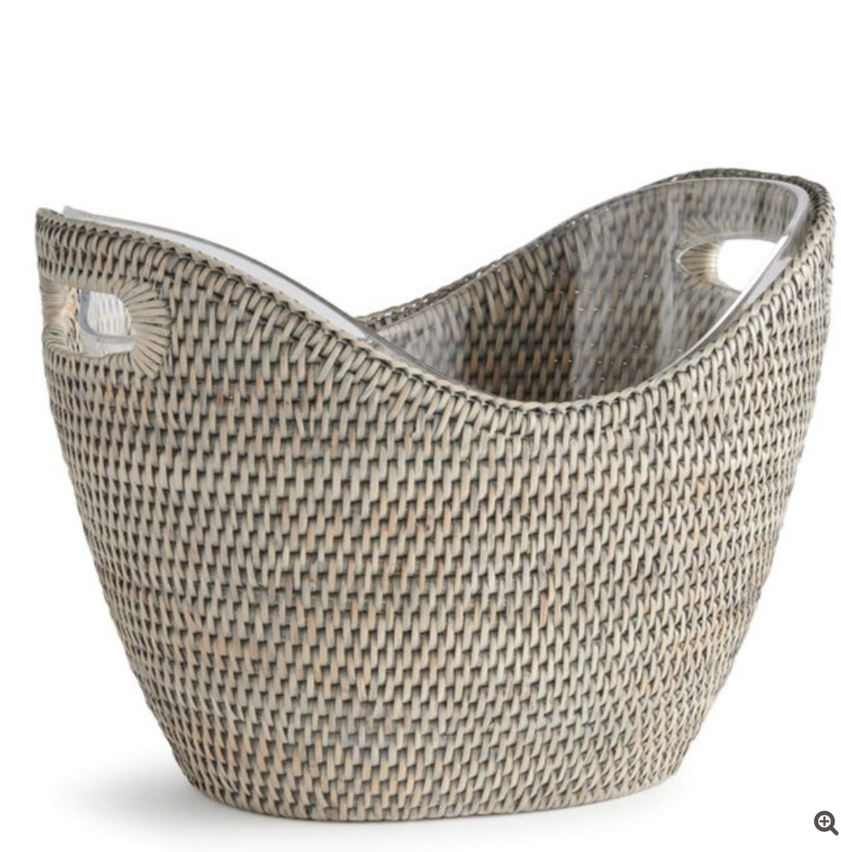 BURMA RATTAN BEVERAGE TUB LARGE