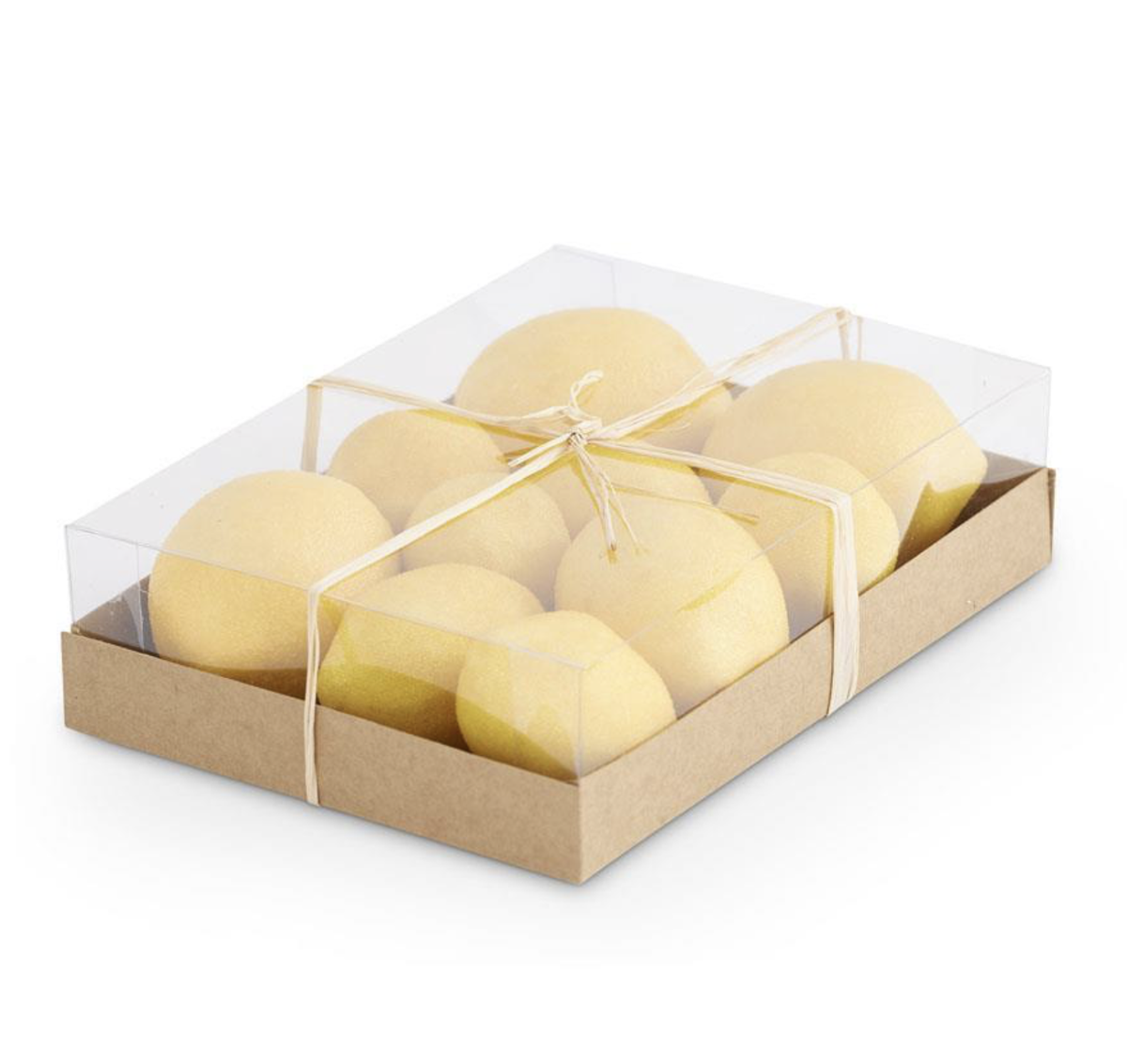 BOX OF FAUX LEMONS