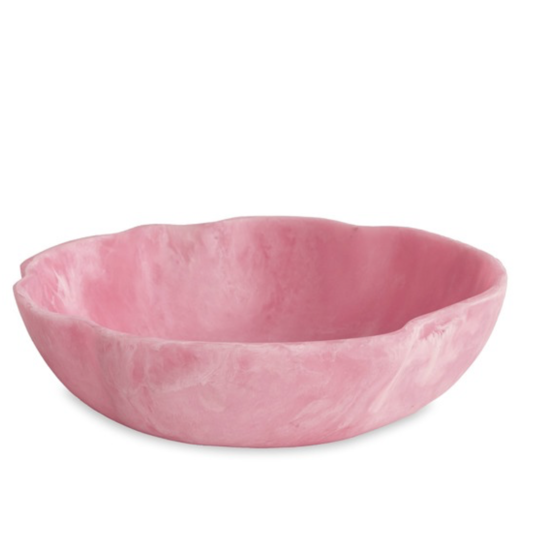 RESIN SORBET WAVY BOWL