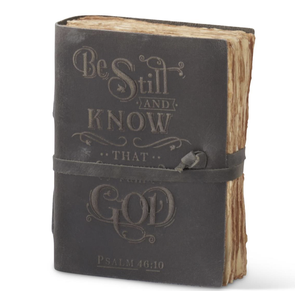 HAND-BOUND LEATHER JOURNAL