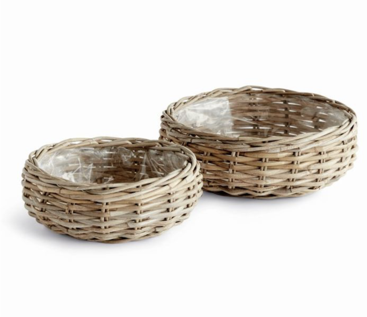 NORMANDY LOW BASKET PLANTERS
