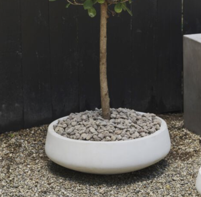 NEWPORT WHITE LOW BOWL