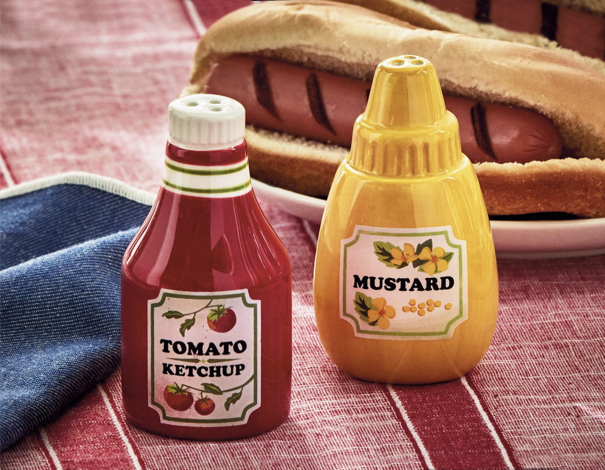 KETCHUP & MUSTARD SnP SHAKERS