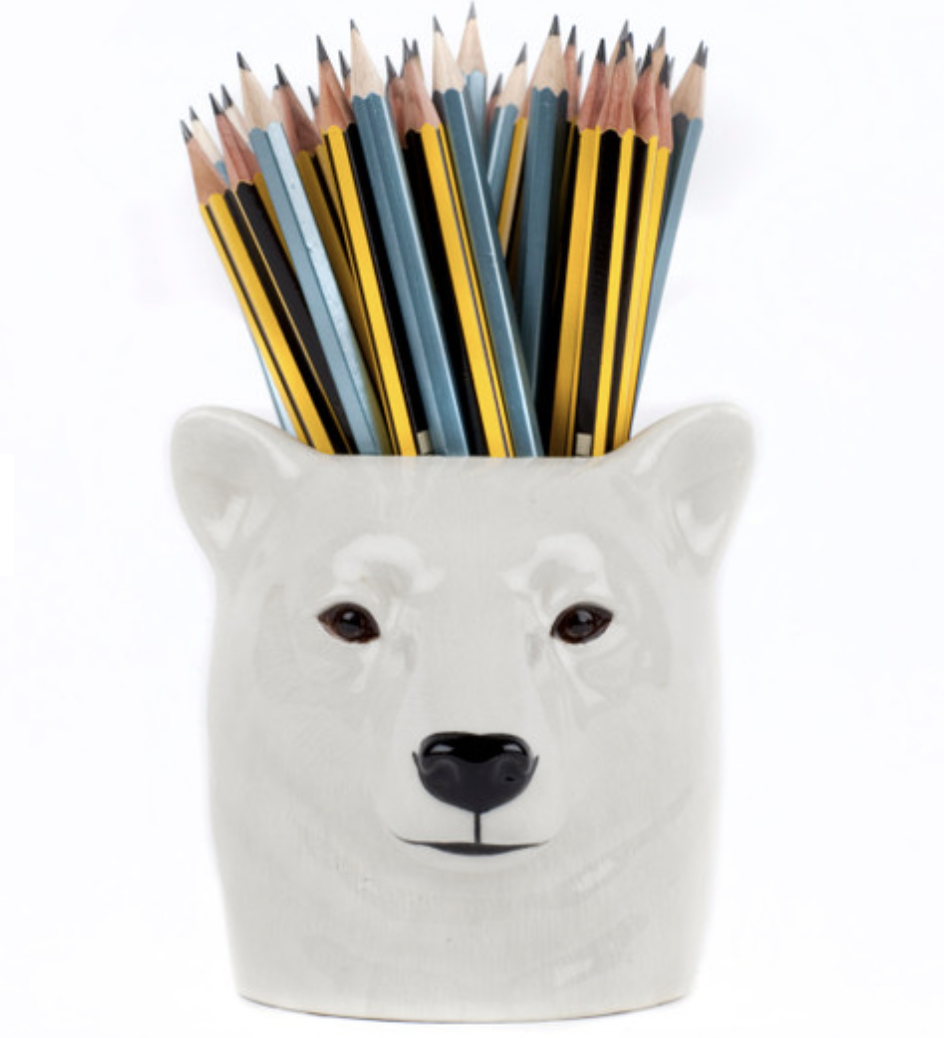 POLAR BEAR PENCIL POT
