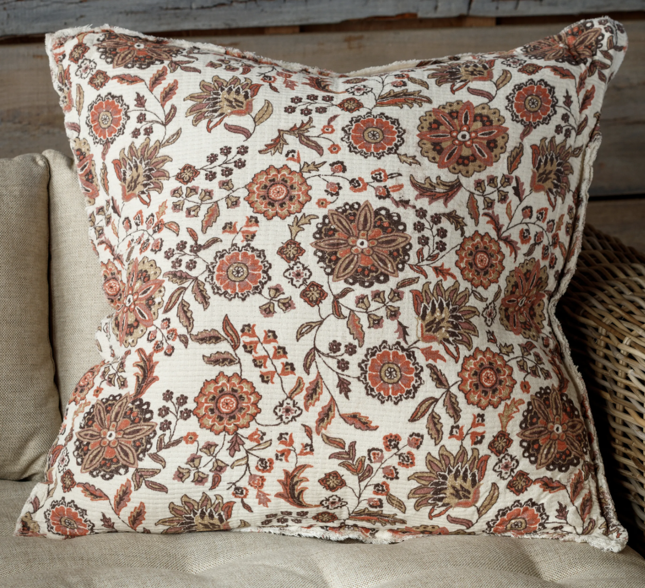 Millstone Market & Nursery Fennel Botanical Pillow