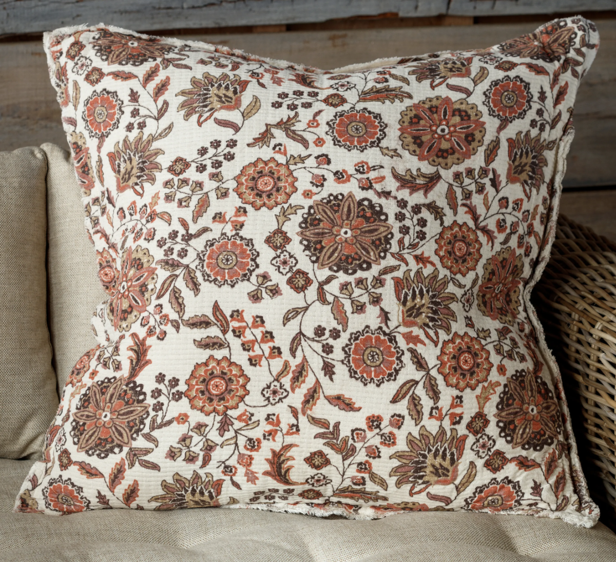 FENNEL BOTANICAL PRINT PILLOW