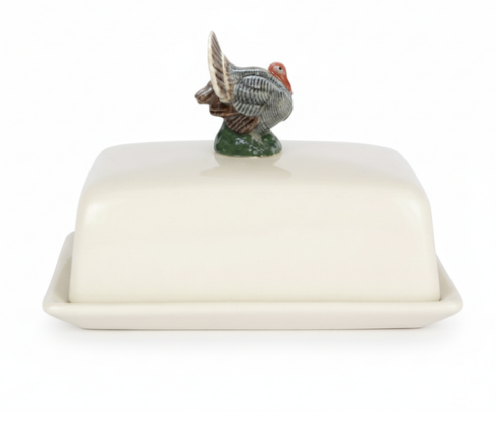 TURKEY BUTTER DISH