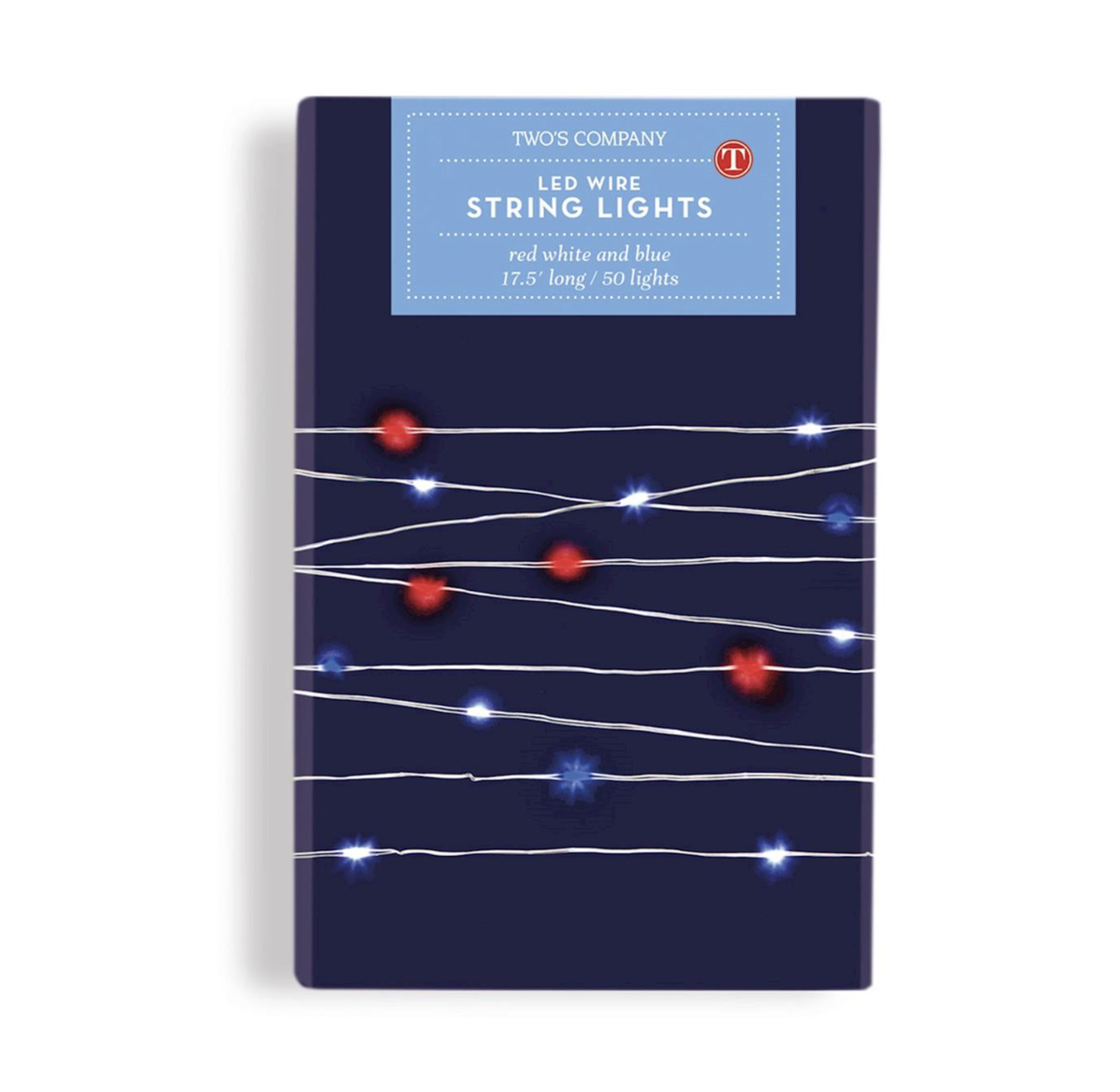 Red, White, & Blue String Lights