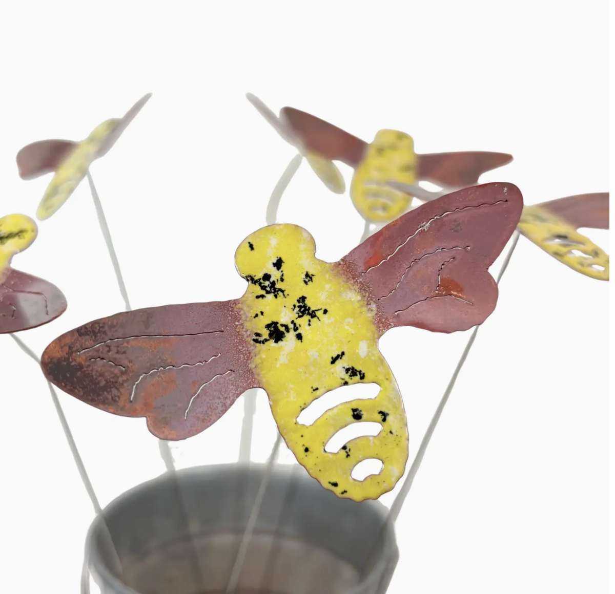 Enameled Copper Bee
