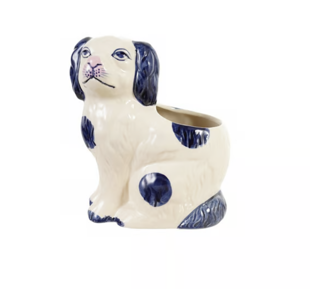 Staffordshire Dog Container