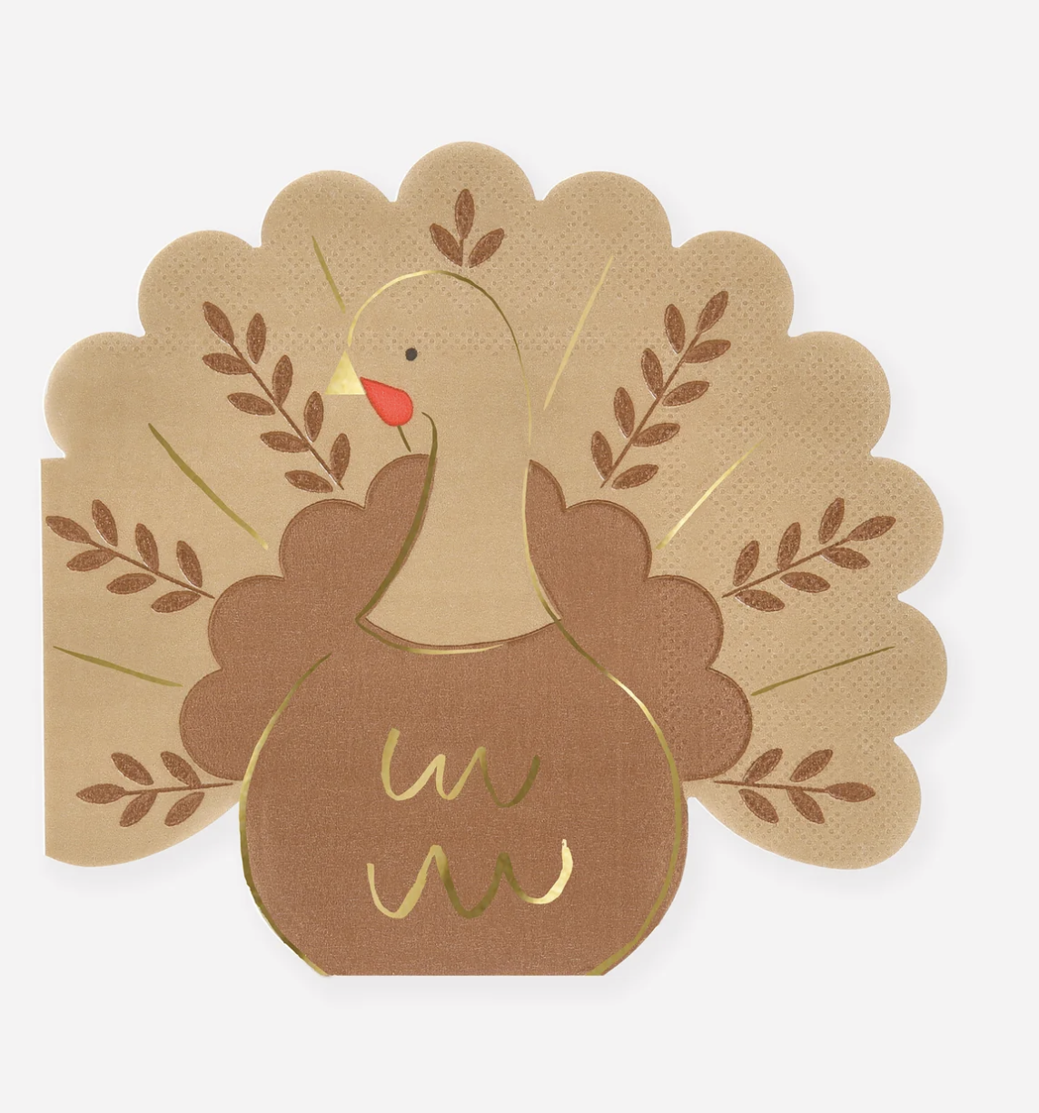 Folk Turkey Napkins