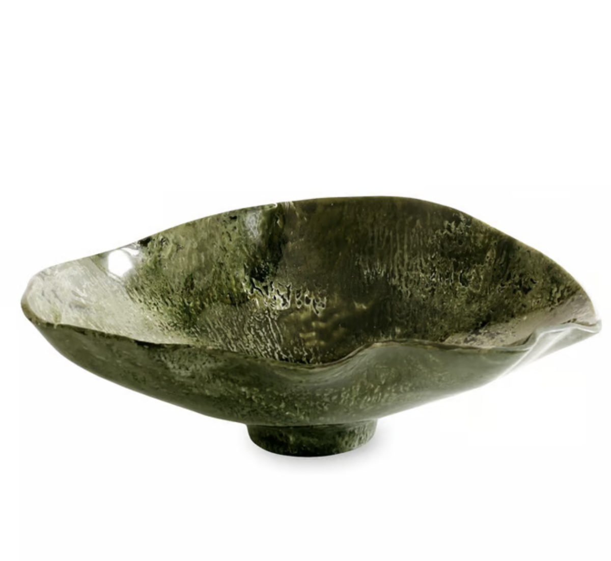 Malachite Large Oval Bowl