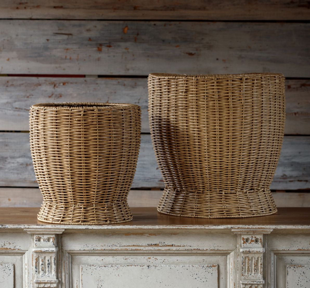 Poly Weave Tree Baskets