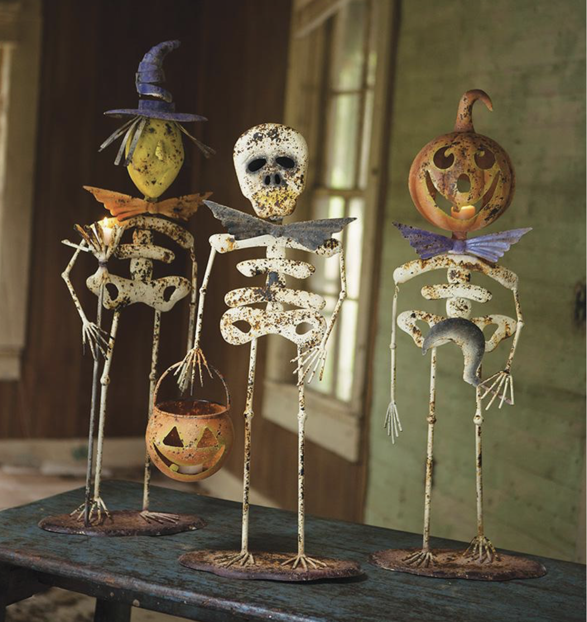 Metal Halloween Creatures