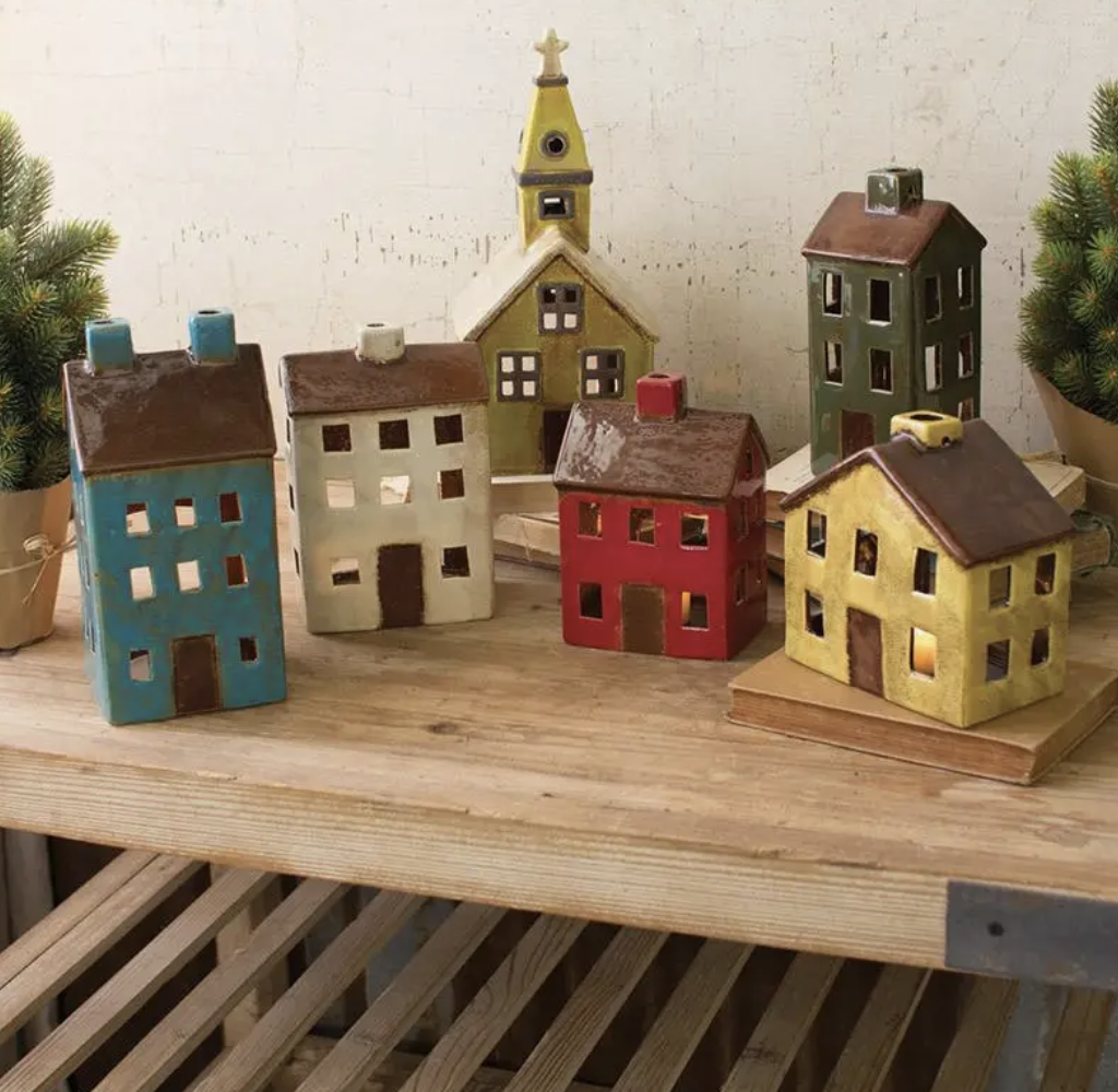 Ceramic Village House