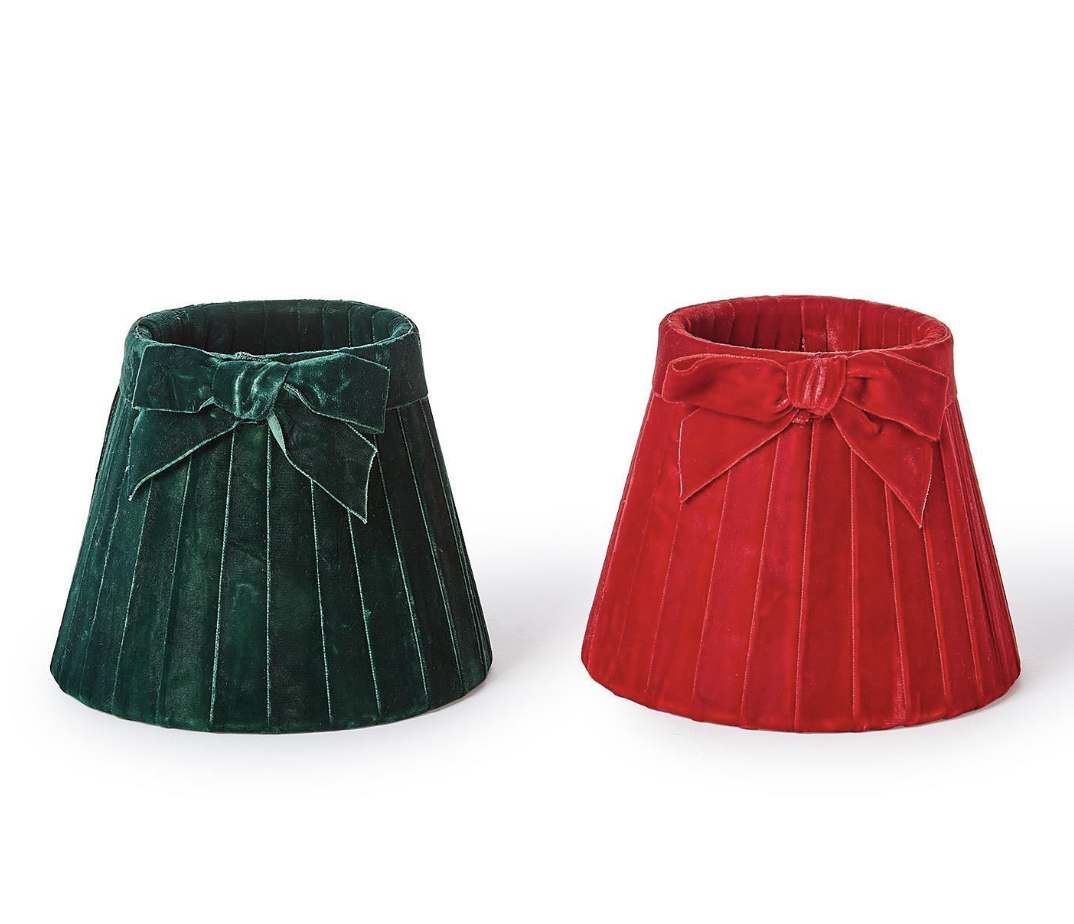 Bow Pleated Lampshade