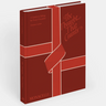 The Thought That Counts: A Guide to Giving for Every Occasion by Christine Goucher, published by Monacelli. The book features a minimalist red and orange design with a ribbon graphic on the cover and spine, set against a clean white background.