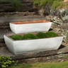 Rustic Trough Planter Set