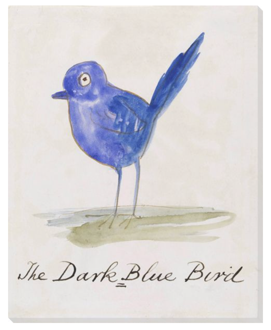 THE DARK BLUE BIRD