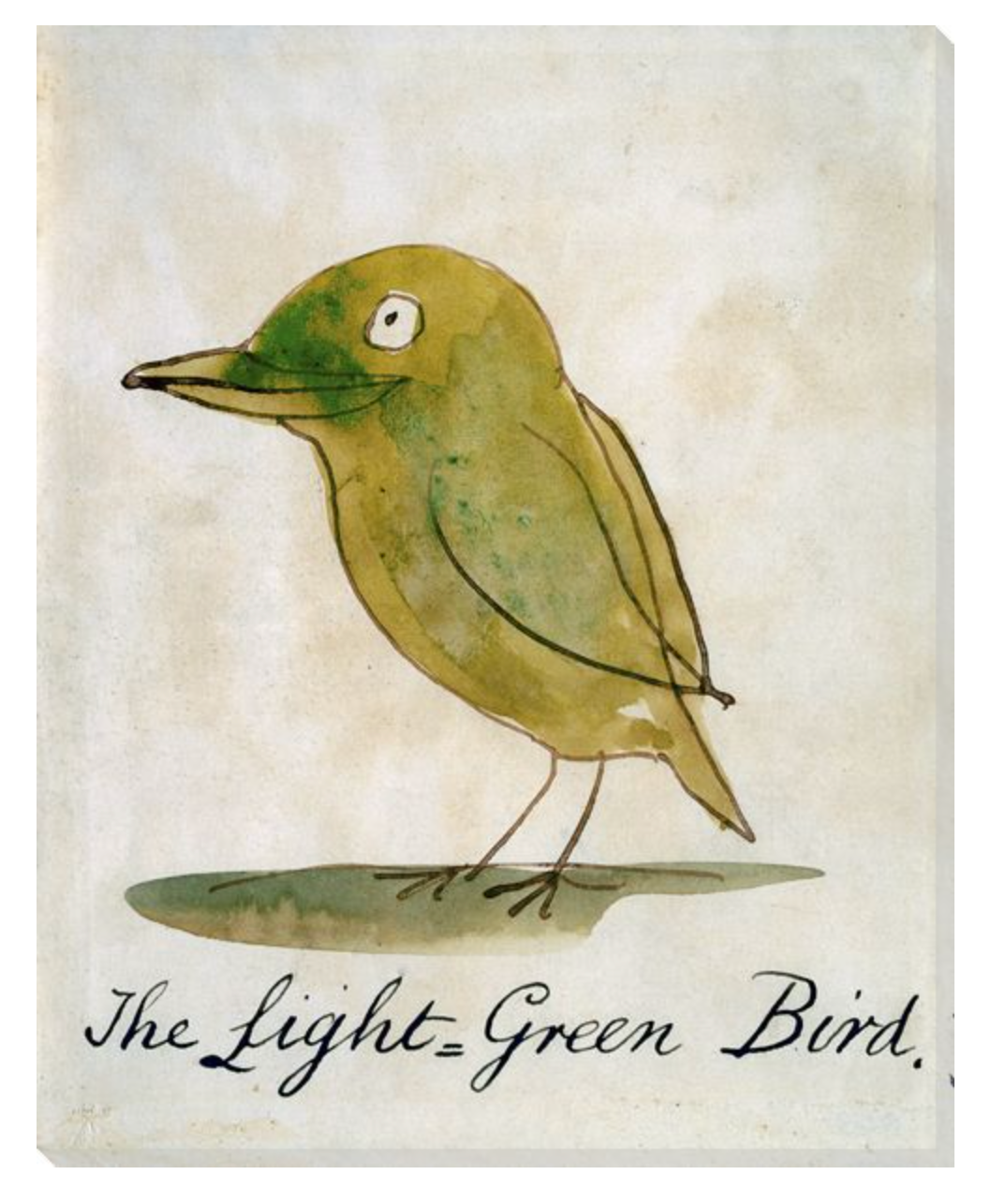 THE LIGHT GREEN BIRD
