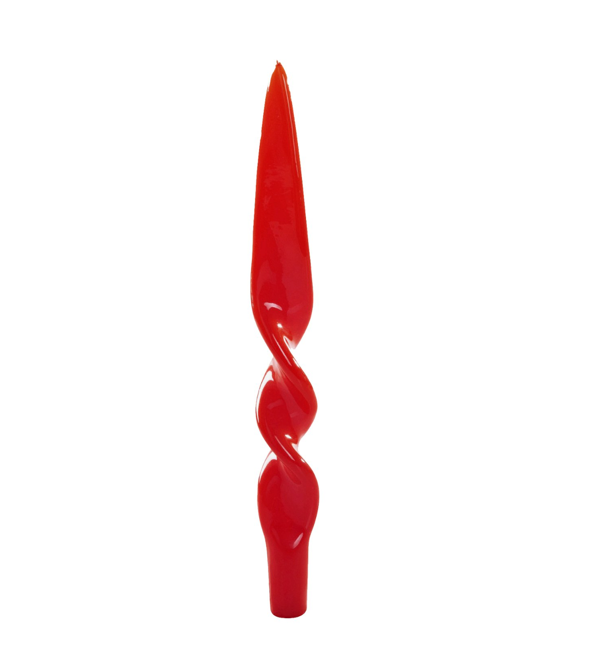 TWISTED CANDLE / RED