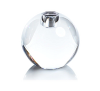 CRYSTAL BALL CANDLE HOLDER