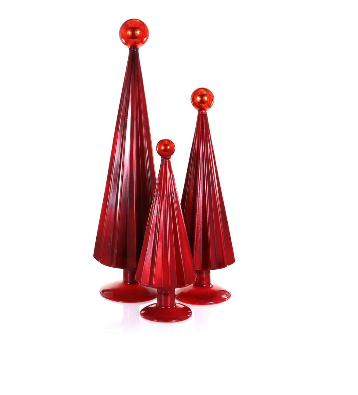 PLEATED GLASS TREES