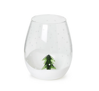 SNOWED-IN STEMLESS WINE GLASS SET