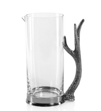 PEWTER ANTLER PITCHER