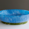 Oval Resin Bowl with Base