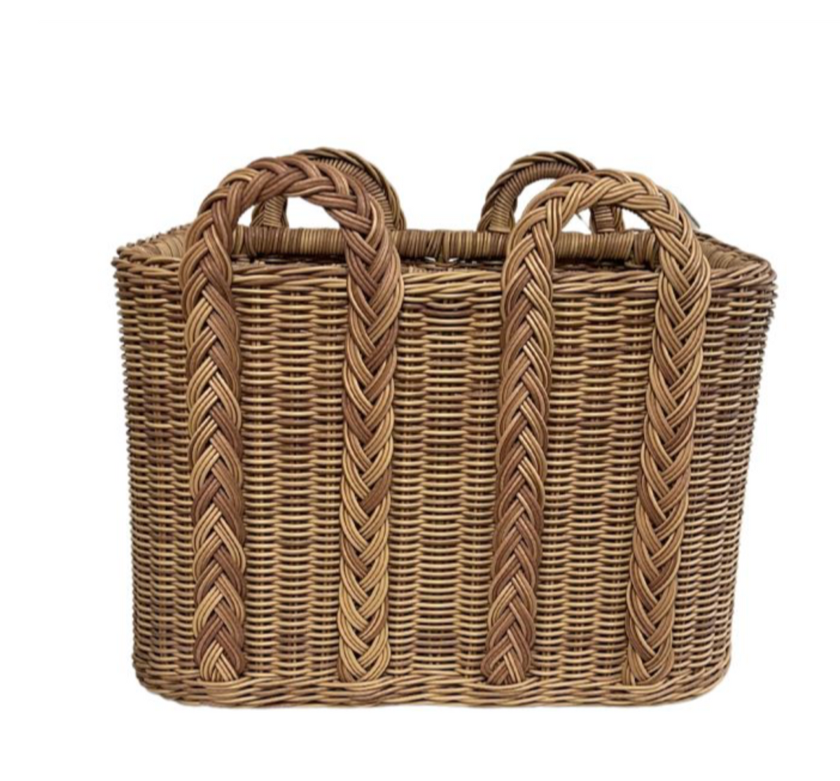 OUTDOOR RECTANGULAR COASTAL BASKET