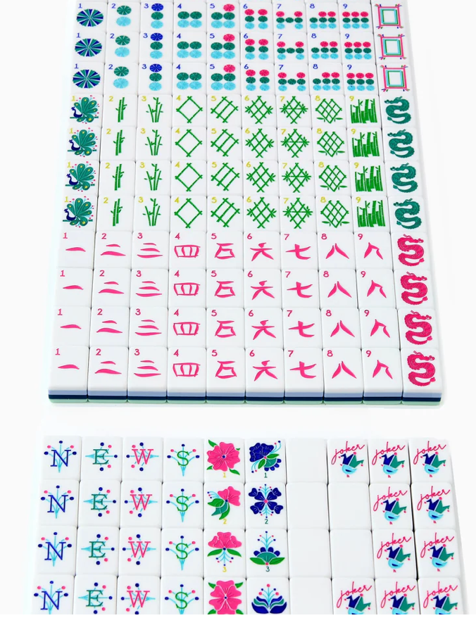 BIRDIE MAHJONG TILE SET