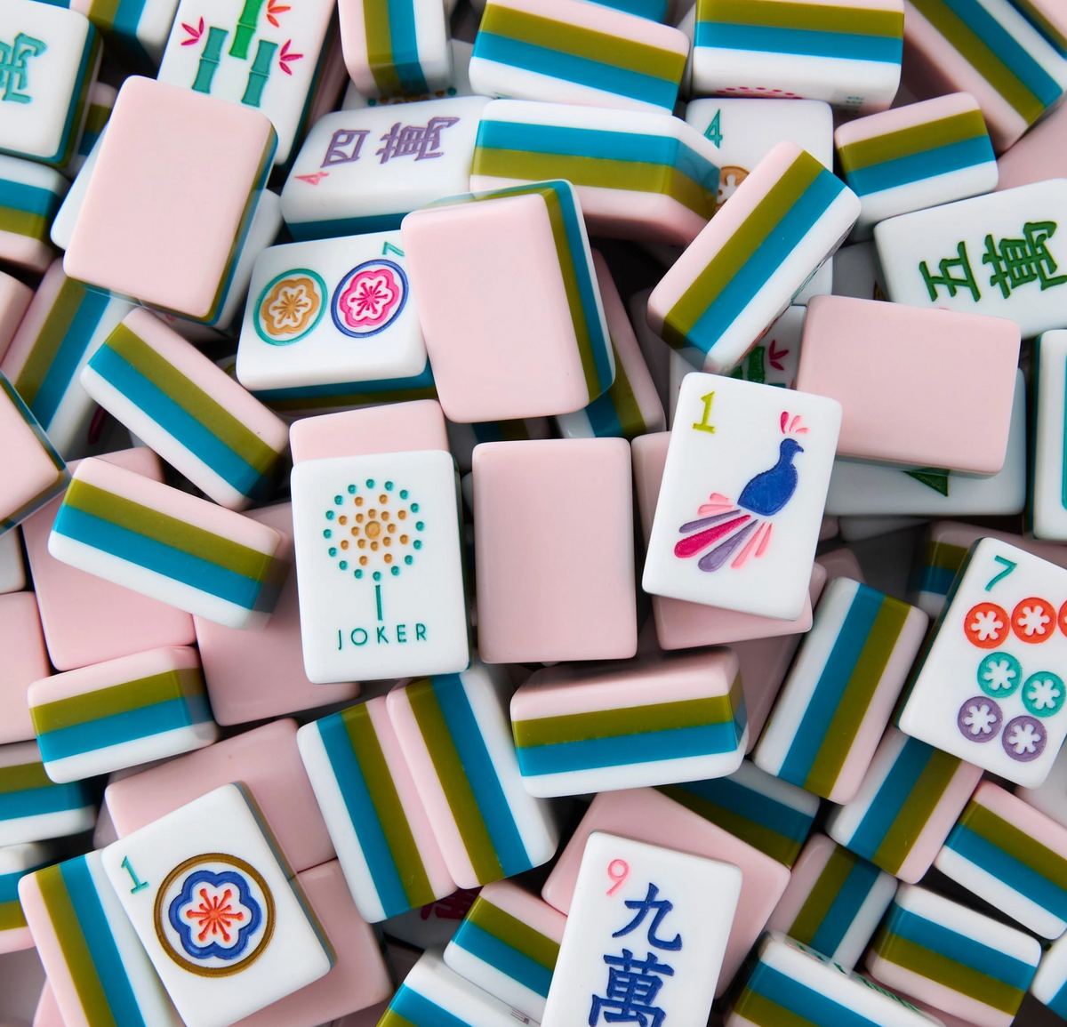 LA FETE MAHJONG TILE SET