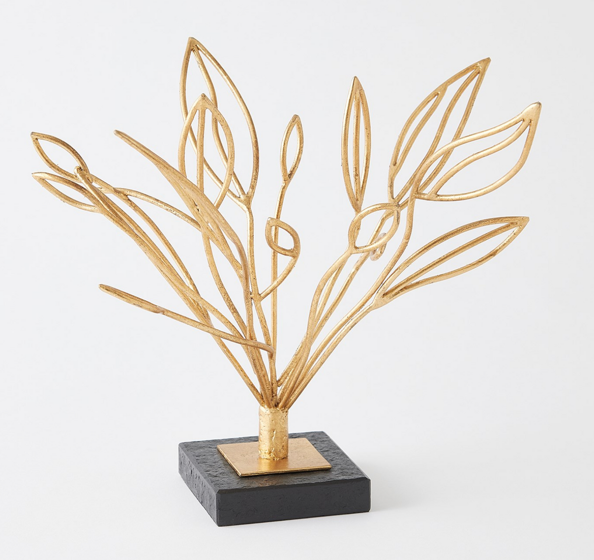 WINDSWEPT GOLD SCULPTURE