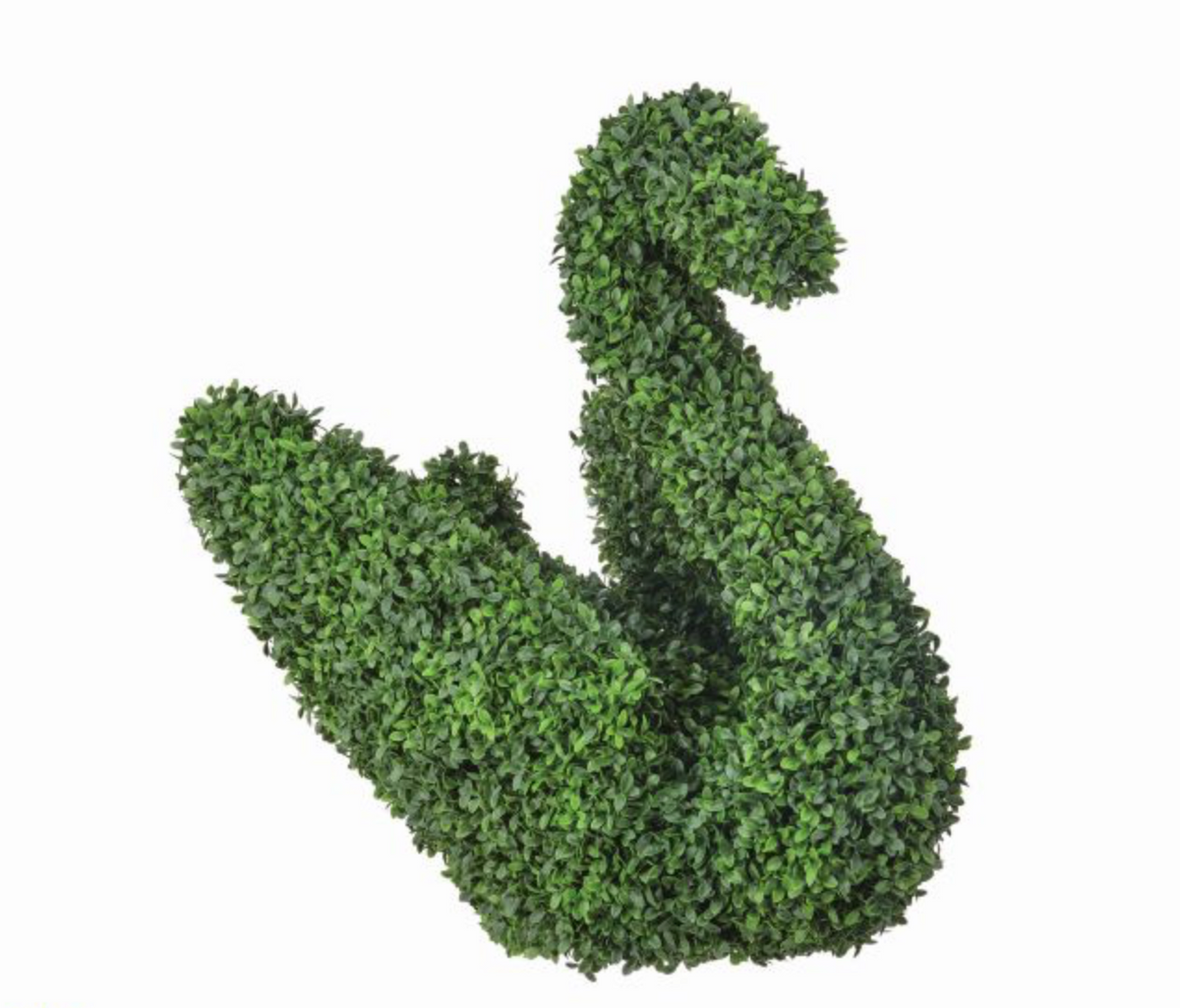 BOXWOOD SWAN TOPIARY